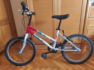 Bicicleta Orbea 18 pulgadas Roja y Blanca
