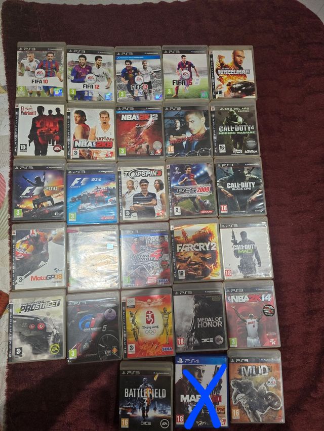 Consola PlayStation 3 (PS3) Negra