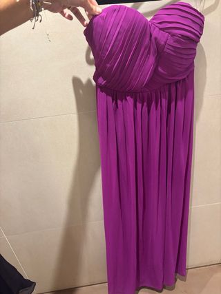 Vestido fiesta buganvilla talla 42/44