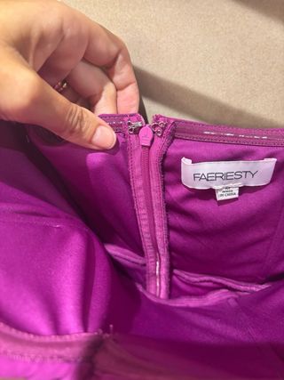 Vestido fiesta buganvilla talla 42/44