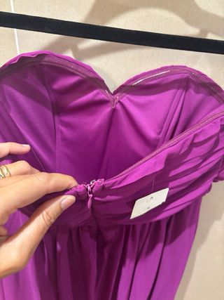 Vestido fiesta buganvilla talla 42/44