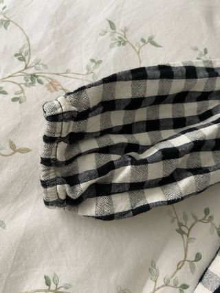 Abito da bambina a quadretti a maniche lunghe Zara