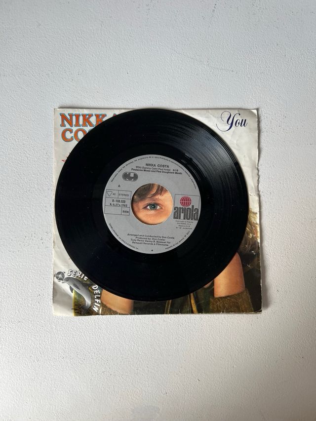 Disco de vinilo de Nikka costa you música