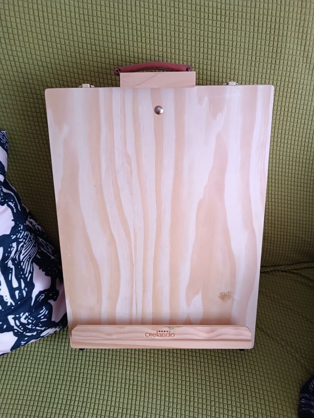 Maletín Caballete de Madera Crelando