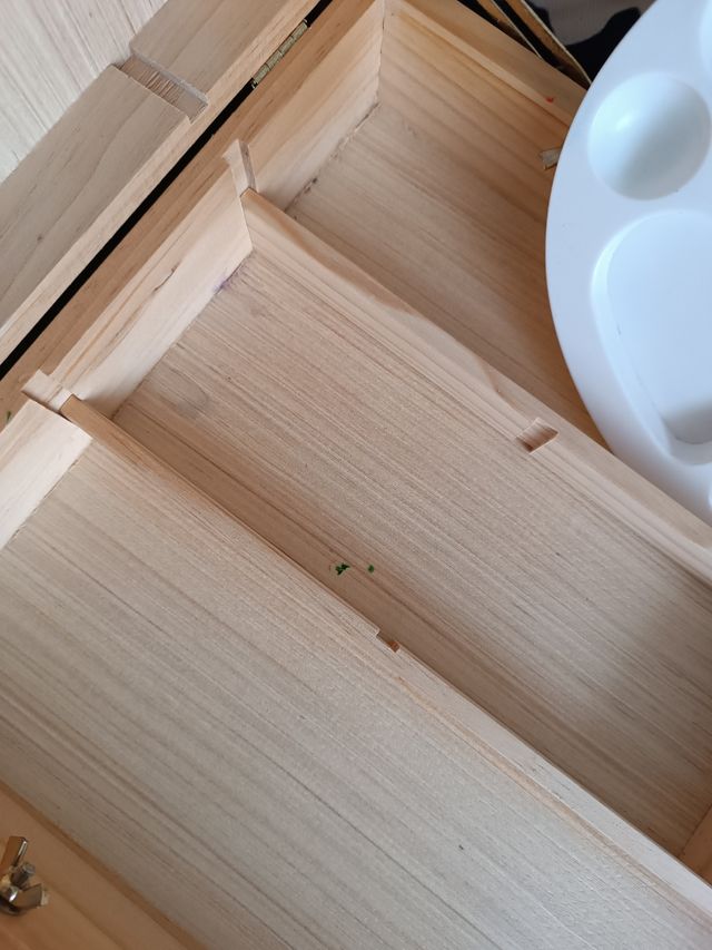 Maletín Caballete de Madera Crelando