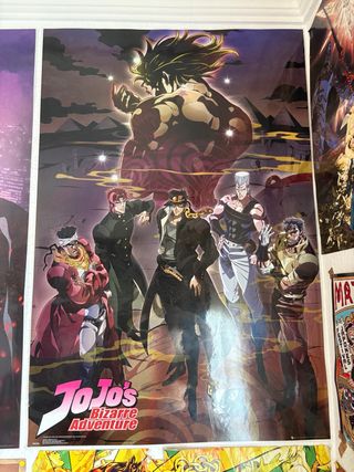 Póster JoJo's Bizarre Adventure Stardust Crusaders