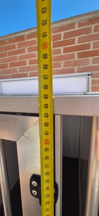 Jaula/Trasportín doble transporte perros aluminio