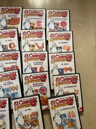 Colección DVD El Cuerpo Humano (Español)