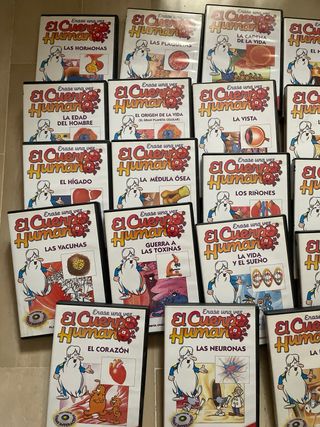 Colección DVD El Cuerpo Humano (Español)