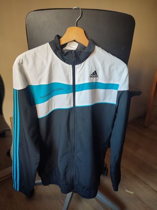 Chándal Adidas Hombre Negro/Azul/Blanco