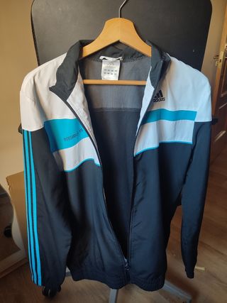 Chándal Adidas Hombre Negro/Azul/Blanco