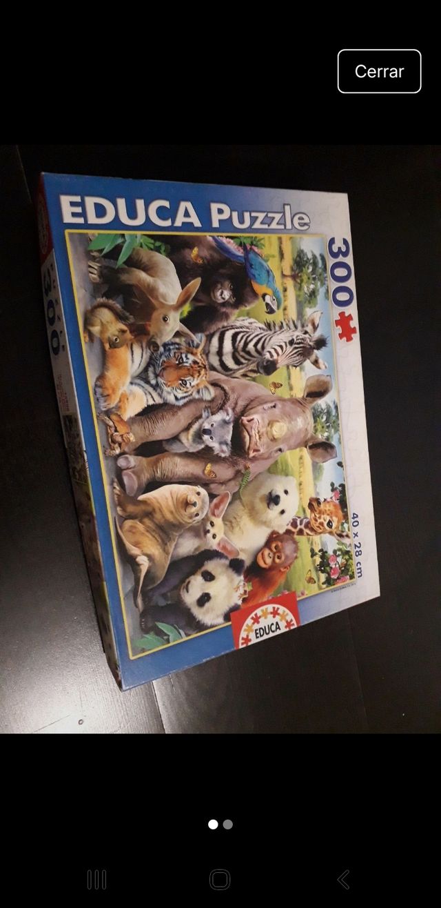 Puzzle Educa 300 Piezas Animales