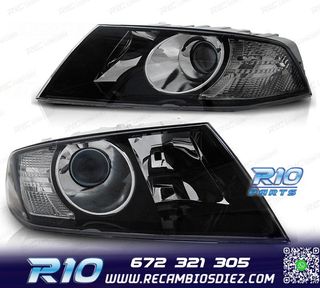 FAROS PARA SKODA OCTAVIA 05-08 FONDO NEGRO