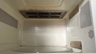 Microondas Whirlpool plateado