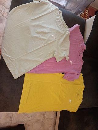 Pack 3 Camisetas Nike adulto talla xs