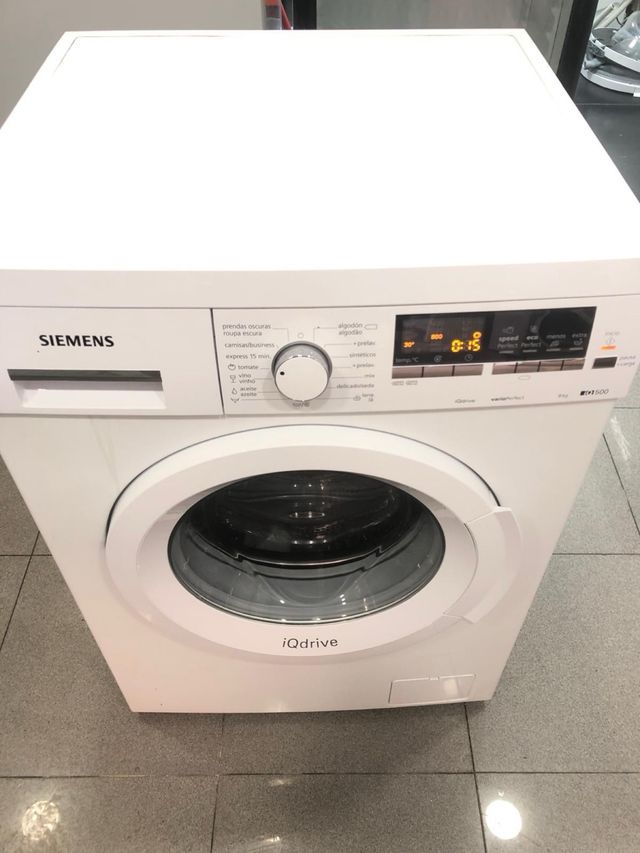 Lavadora Siemens 8kl y 1400rpm