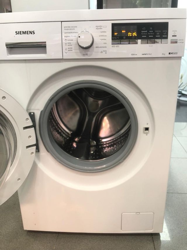 Lavadora Siemens 8kl y 1400rpm