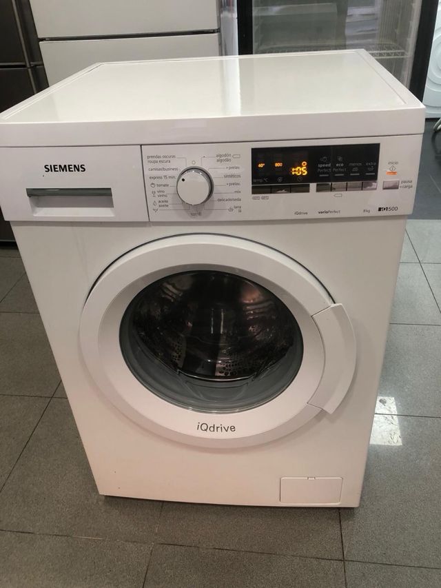 Lavadora Siemens 8kl y 1400rpm