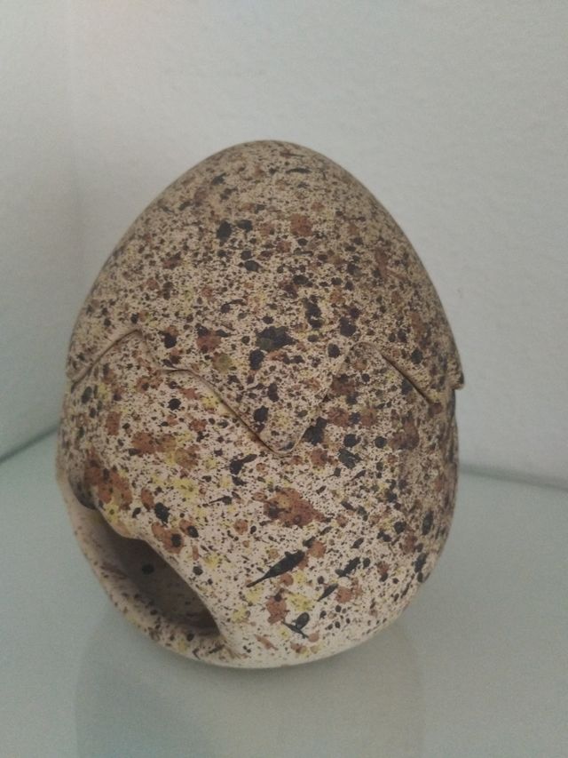 Quemador de incienso con forma de huevo