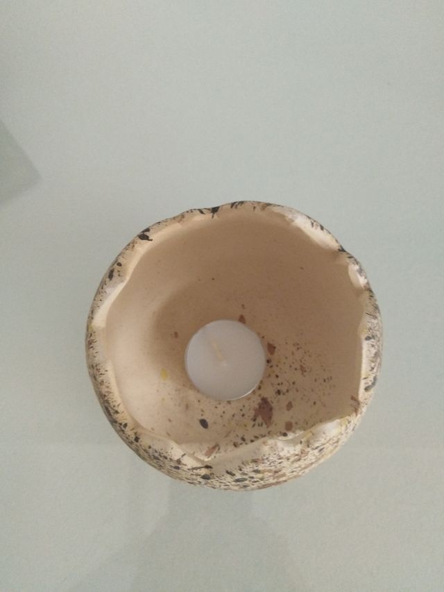 Quemador de incienso con forma de huevo