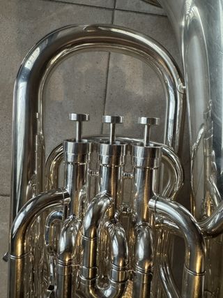 Eufonio 3+1 Trevor James - 4 valvole + custodia