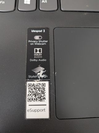 Portátil Lenovo IdeaPad3 Negro