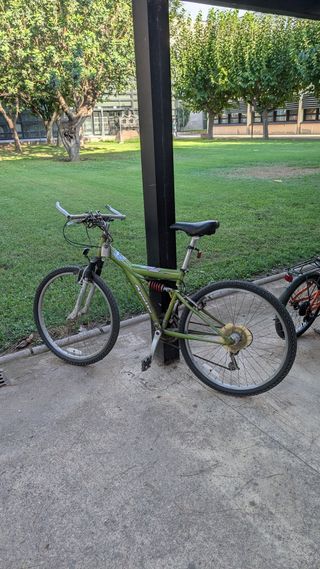 Bicicleta verde