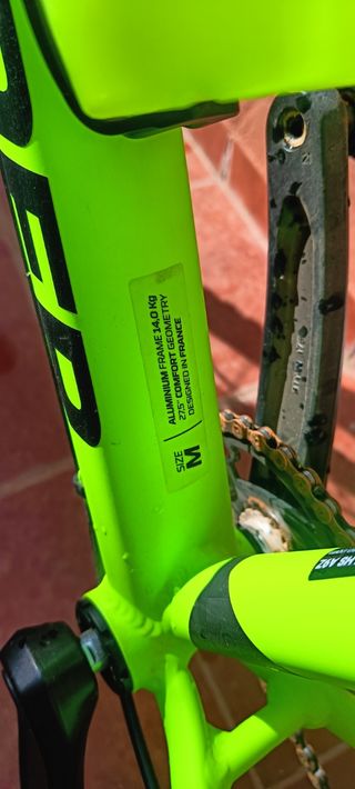 Bicicleta Rockrider ST 530 Verde Talla M.