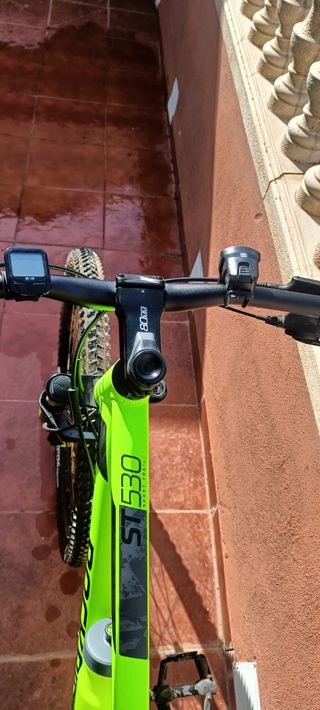 Bicicleta Rockrider ST 530 Verde Talla M.