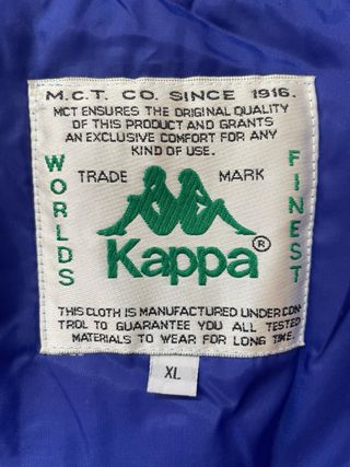 Abrigo Vintage Kappa multicolor 90s unisex