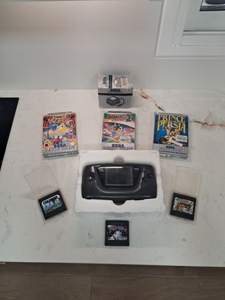 Sega Game Gear + 6 Juegos