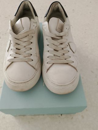 Philippe Model Sneakers Bianche Nere