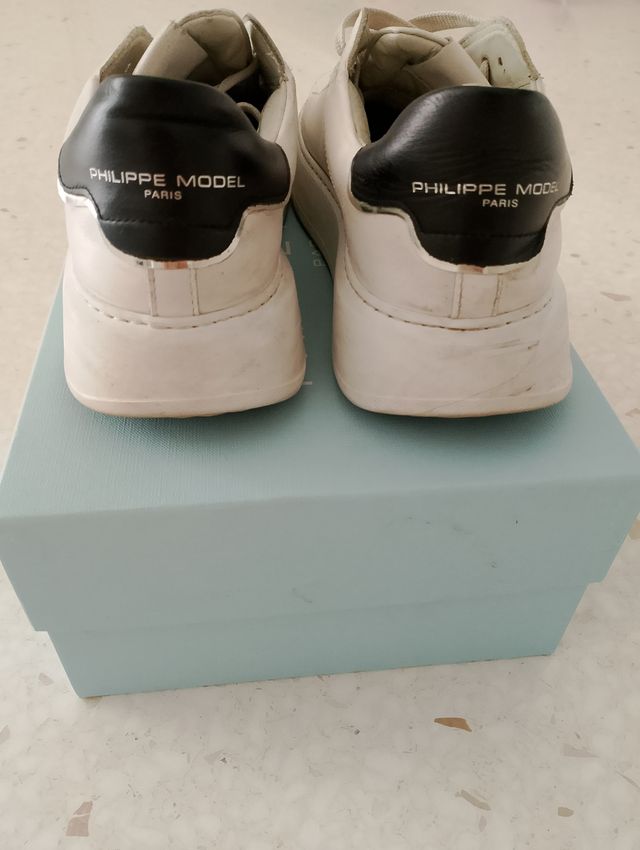 Philippe Model Sneakers Bianche Nere