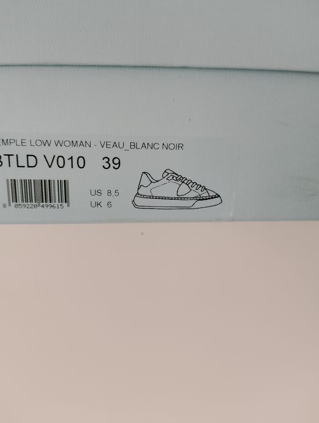 Philippe Model Sneakers Bianche Nere