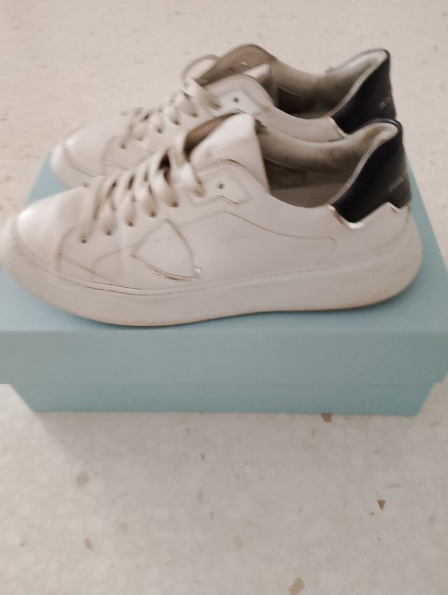 Philippe Model Sneakers Bianche Nere