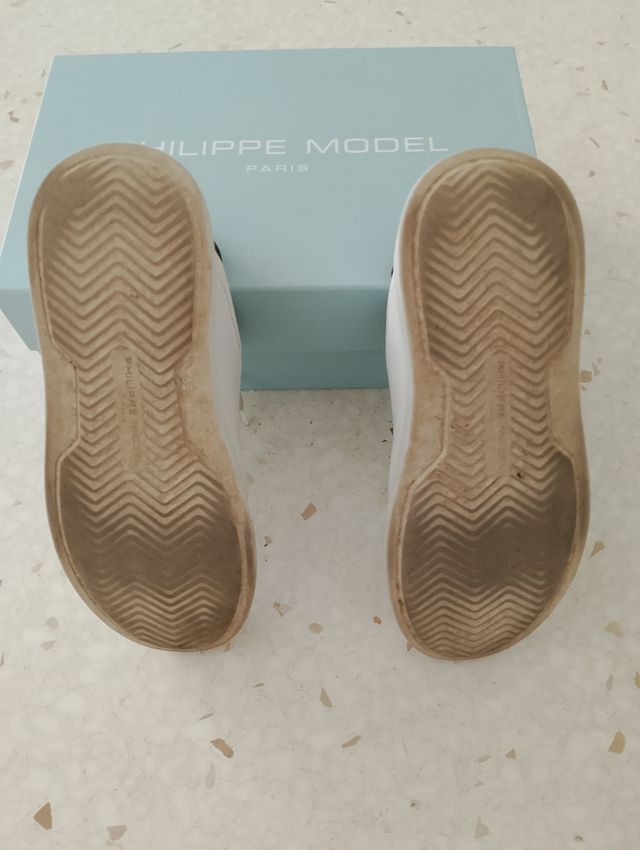 Philippe Model Sneakers Bianche Nere