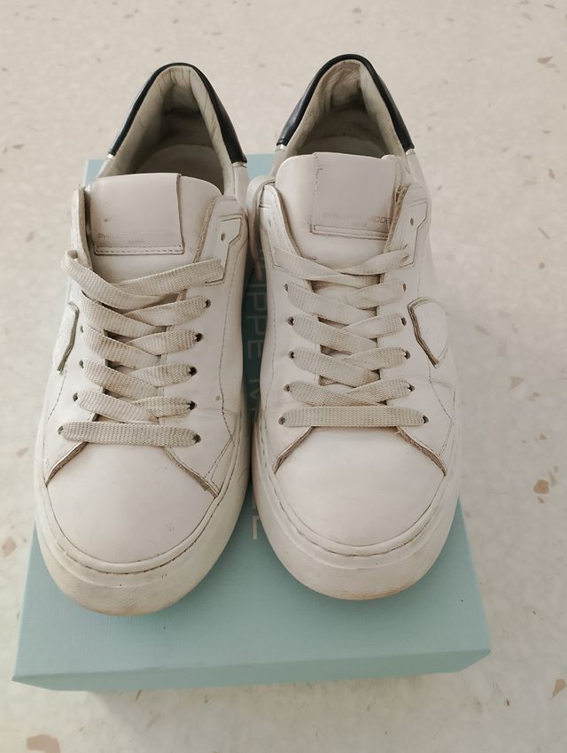 Philippe Model Sneakers Bianche Nere