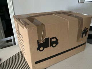 Caja de cartón para mudanza