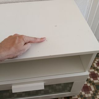 Mesa TV BRIMNES IKEA Blanca