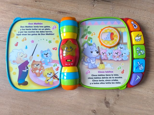Libro musical Primeras Canciones VTech