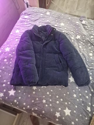 Cazadora Pana Gruesa Azul