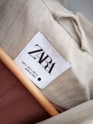 Gabardina Zara oversize nueva Talla S