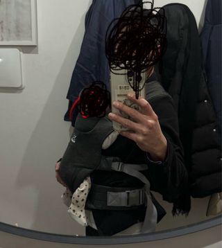 Marsupio neonato ergonomico