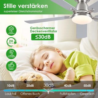 Ventilatore soffitto con luce lampadario grigio