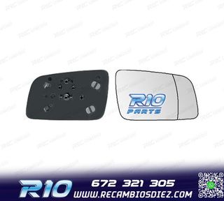 CRISTAL ESPEJO + BASE DERECHO OPEL ASTRA G 98-04