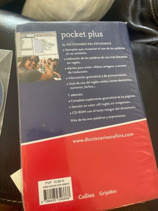 Diccionario Pocket Plus Inglés (Pocket Plus): D...