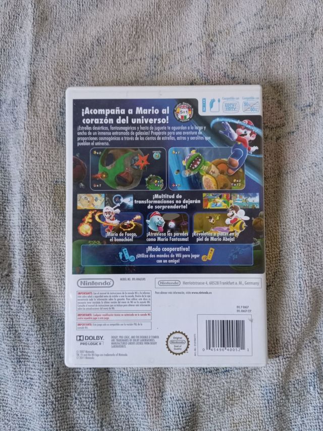 Super Mario Galaxy Wii Nintendo 