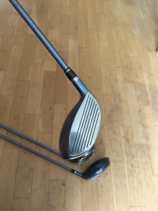Driver y maderas 3 y 5 Boomerang lite Flex