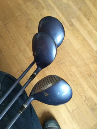 Driver y maderas 3 y 5 Boomerang lite Flex