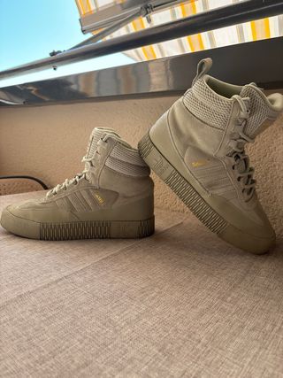 Botines Adidas Samba Verde Oliva